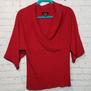 Alyx Scoop neck ribbed sweater XL